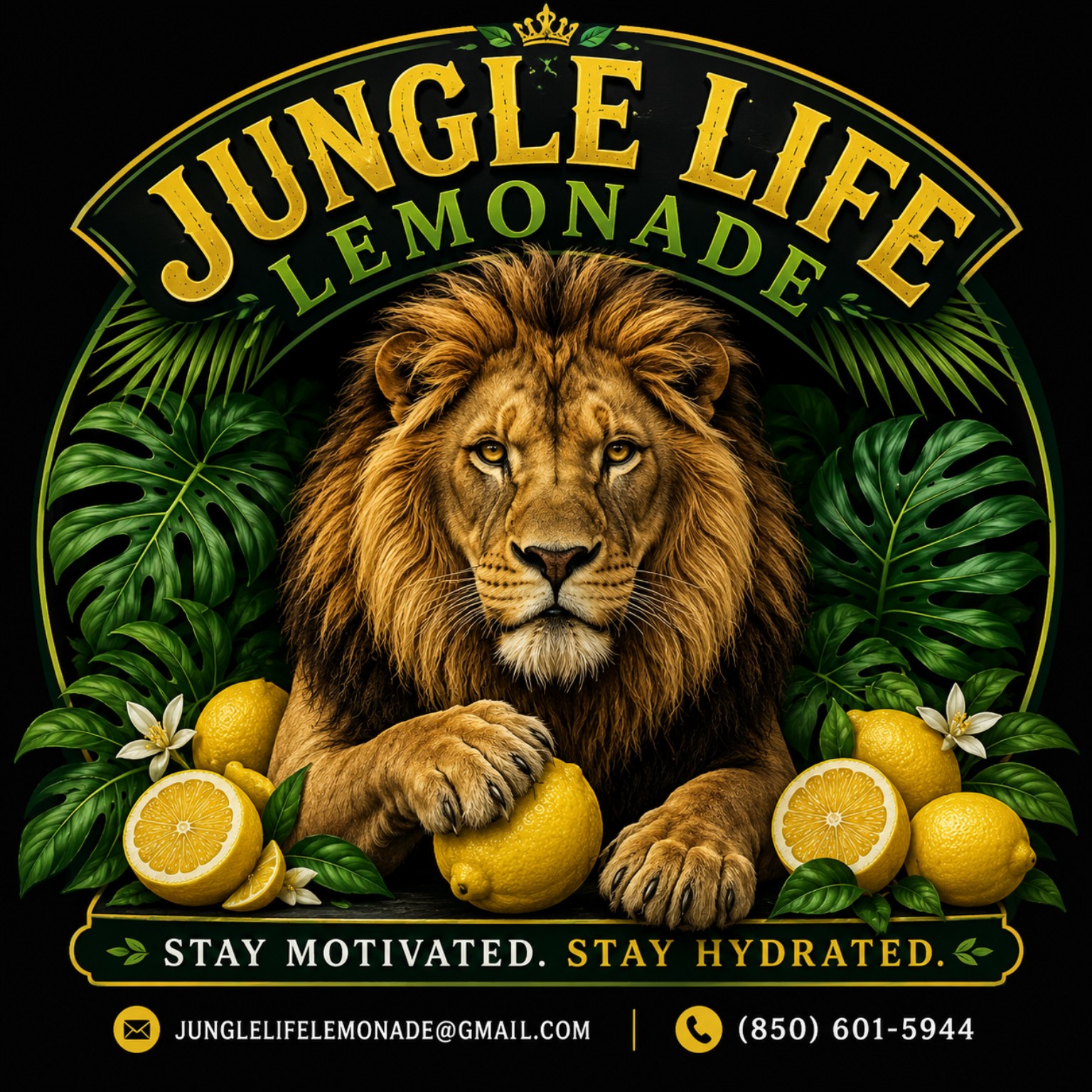 Jungle Life Lemonade contact artwork